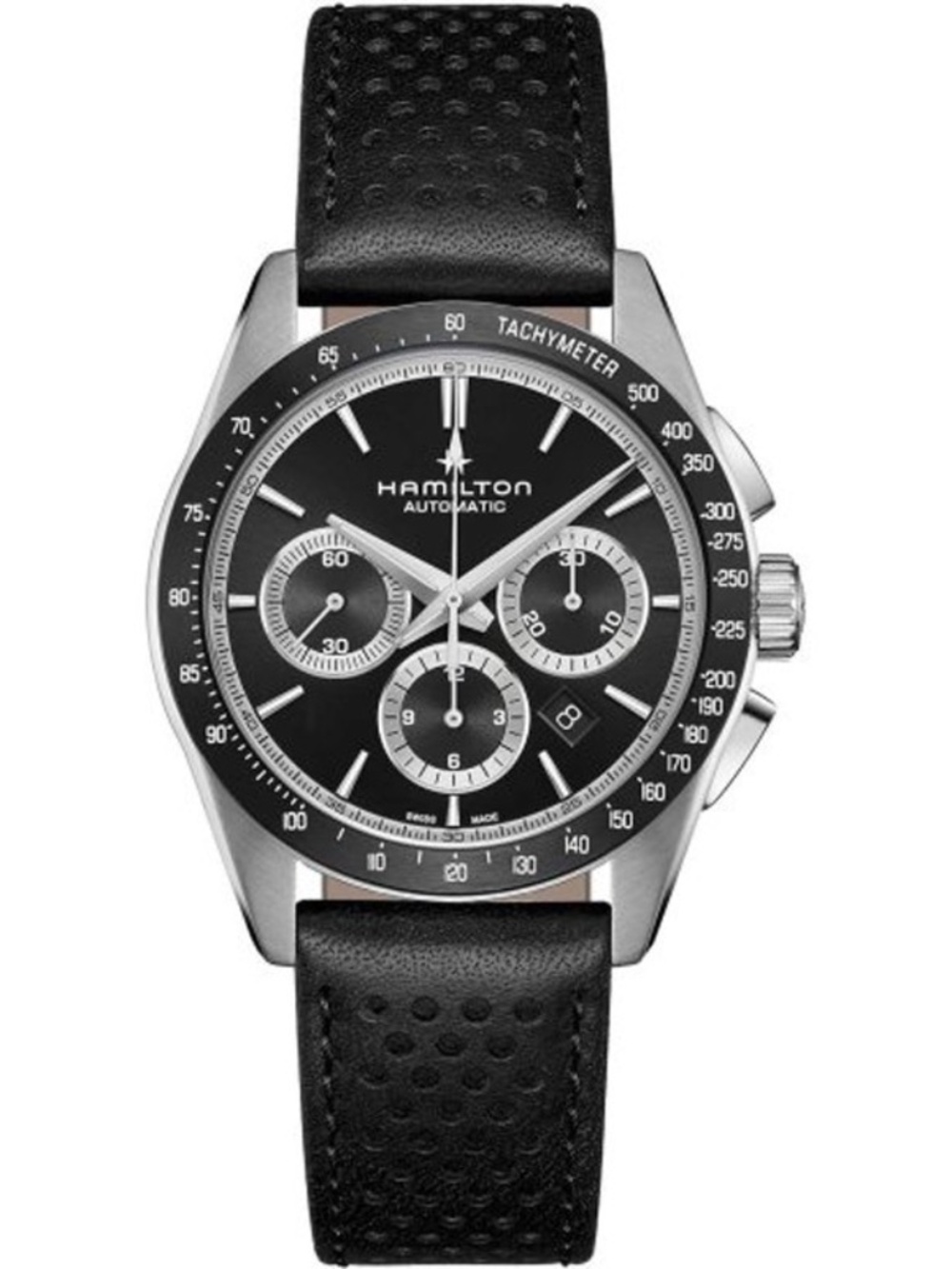*NEAR MINT* Hamilton Jazzmaster Performer Chrono Auto 42mm Men's Watch H36606730